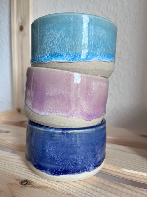Becher dunkelblau
